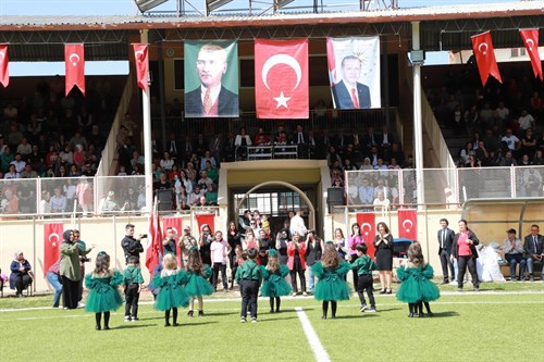 İlçemizde 23 Nisan Ulusal Egemenlik ve Çocuk Bayramı Coşkuyla Kutlandı